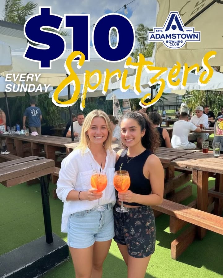Featured image for “Spritzer Sundays at Adamstown Bowlo”