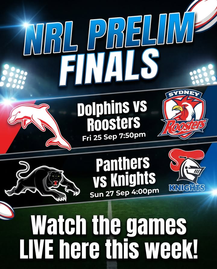 Featured image for “NRL Prelim Finals Live at Adamstown Bowlo”