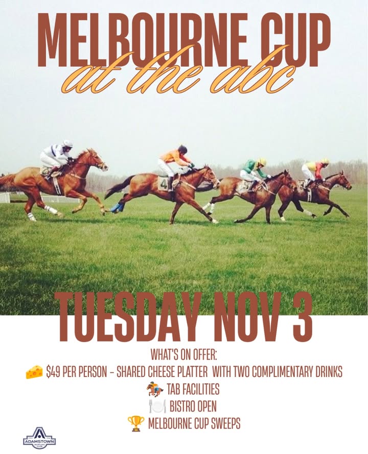 Featured image for “Melbourne Cup Day at Adamstown Bowlo – Book Now”